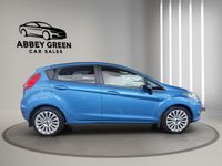 Usado Ford Fiesta Titanium 2008 Azul Citadino