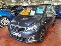 Used Peugeot 108 Allure Top 82 HP (60 kW) 2015 Blue Hatchback