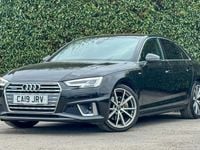 Used Audi A4 S-Line 190 HP (139 kW) 2019 Black Sedan