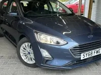 Used Ford Focus Titanium 125 HP (91 kW) 2018 Blue Hatchback