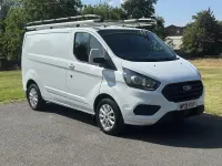 Used Ford Transit Custom 105 HP (77 kW) 2021 White Van