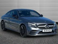 Usado Mercedes C43 AMG 390 HP (286 kW) 2019 Cinzento Coupé