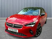 Used Vauxhall Corsa-e Elite 100 kW (136 HP) 2021 Red Hatchback