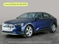 Used Audi e-tron Comfort 11 kW (15 HP) 2021 Blue SUV