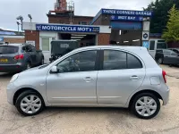 Used Nissan Micra Acenta 80 HP (58 kW) 2011 Silver Hatchback