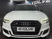 Begagnad Audi S3 Sportback Black Edition 2019 Vit Halvkombi
