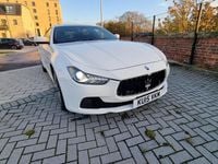 Used Maserati Ghibli 275 HP (202 kW) 2015 White Sedan