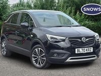 Used Vauxhall Crossland Elite 130 HP (95 kW) 2020 Black SUV