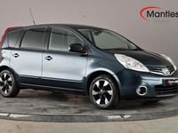Used Nissan Note N-TEC 110 HP (80 kW) 2012 Blue Hatchback