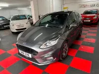 Used Ford Fiesta ST-Line X 125 HP (91 kW) 2018 Grey Hatchback