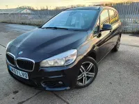 Begagnad BMW 218 Gran Tourer Sport Line 2017 Svart Minibuss