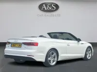 Used Audi A5 Cabriolet S-Line 2017 White Cabriolet