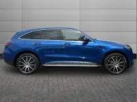 Used Mercedes EQC400 AMG line 300 kW (408 HP) 2023 Blue SUV