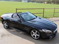 Used Mercedes SL400 AMG line 367 HP (269 kW) 2017 Black Cabriolet