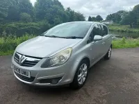 Used Vauxhall Corsa 2009 Silver Hatchback