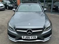 Used Mercedes C220 AMG Line Premium 167 HP (122 kW) 2016 Grey Coupe