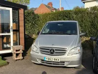 Usado Mercedes Vito 2013 Prateado Van