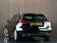 Begagnad Mercedes A180 Executive 2019 Svart Halvkombi