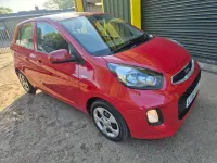 Second-hand Kia Picanto Air 66 CP (48 kW) 2016 Roșu Hatchback