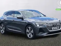 Używany Audi e-tron S-Line 230 kW (313 KM) 2021 Szary SUV