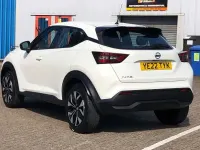 Used Nissan Juke Acenta 112 HP (82 kW) 2022 White SUV