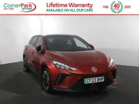 Used MG MG4 EV Trophy 150 kW (204 HP) 2023 Red Hatchback