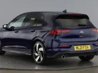 Used VW Golf VII GTI 241 HP (177 kW) 2021 Atlantic blue Hatchback