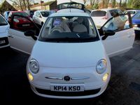 Used Fiat 500 Pop 69 HP (50 kW) 2014 White Hatchback