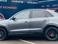 Used Audi Q3 Black Edition 150 HP (110 kW) 2017 Grey SUV