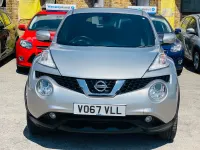 Used Nissan Juke N-Connecta 2017 Silver SUV