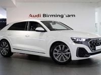 New Audi Q8 S-Line 282 HP (207 kW) 2025 Pure white, solid SUV