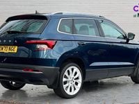 Used Skoda Karoq 150 HP (110 kW) 2021 Petrol blue SUV