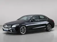Used Mercedes C300 AMG line 2018 Black Sedan