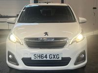 Second-hand Peugeot 108 Allure 82 CP (60 kW) 2014 Alb Hatchback