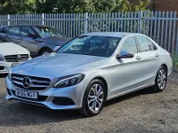 Used Mercedes C200 2016 Silver Sedan