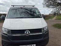 Begagnad VW Transporter Startline 2021 Vit Van