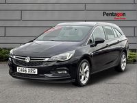 Used Vauxhall Astra SRi 108 HP (79 kW) 2017 Black Estate