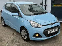 Usado Hyundai i10 SE 87 HP (63 kW) 2015 Azul Citadino