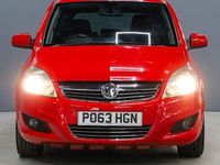 Used Vauxhall Zafira Design Edition 110 HP (80 kW) 2013 Red MPV