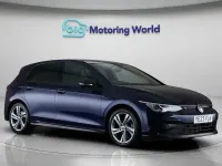 Used VW Golf VIII R-line 150 HP (110 kW) 2023 Blue Hatchback