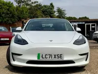 Used Tesla Model 3 Long Range AWD 258 kW (351 HP) 2021 White Sedan