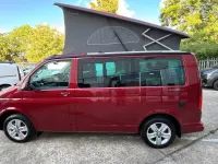 Used VW California Beach 2024 Red Van