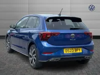 Used VW Polo R-line 95 HP (69 kW) 2023 Blue Hatchback