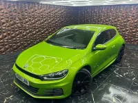 Begagnad VW Scirocco R-line 184 HK (135 kW) 2016 Grön Sportkupé