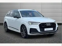 Used Audi Q7 Black Edition 286 HP (210 kW) 2020 Glacier white SUV