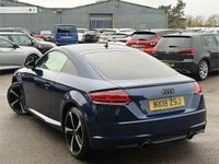 Used Audi TT Black Edition 180 HP (132 kW) 2018 Blue Coupe