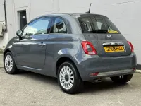 Used Fiat 500 Lounge 69 HP (50 kW) 2018 Grey Hatchback
