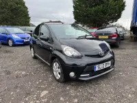 Usado Toyota Aygo 2012 Negro Utilitario