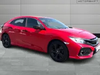 Used Honda Civic SR 129 HP (94 kW) 2017 Red Hatchback