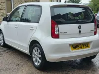 Used Skoda Citigo Elegance 75 HP (55 kW) 2014 White Hatchback
